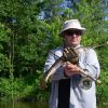 Longnose gar (Lepisosteus osseus), Mississippi River, WI 6/7/2012